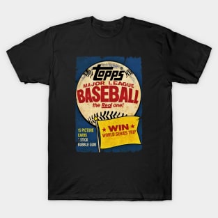 VINTAGE BASEBALL - TOPPS CARDS WORLD SERIES T-Shirt